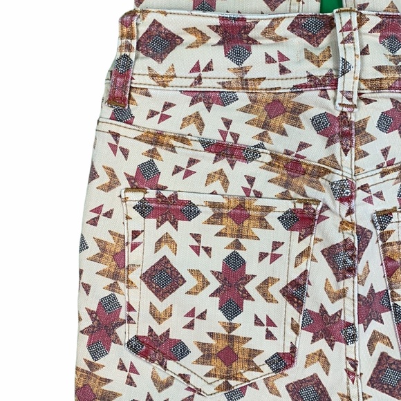 Free People Wild Child Southwest Print Skinny Jeans - Picture 4 of 14